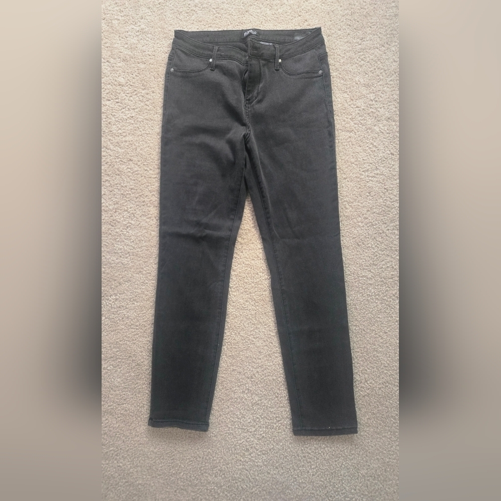 Buffalo David Bitton Black Wash Skinny Jeans Size 12